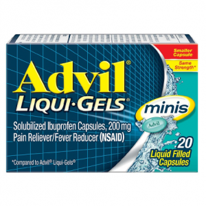 Advil 迷你版布洛芬止痛退烧药 20粒