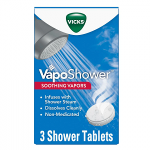 Vicks VapoShower 可溶解沐浴片 舒缓非药物 3片