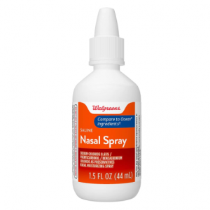 Walgreens 盐水鼻腔保湿喷雾 1.5oz