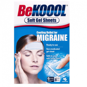 Be Koool 偏头痛清凉凝胶片 6片