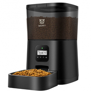 WOPET Automatic Cat Feeder, 7 Liters (B-Black) @ Amazon