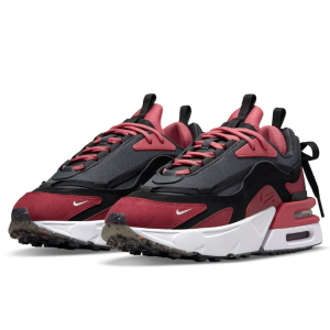 Nike Black & Archaeology Pink Air Max Furyosa 女士运动鞋