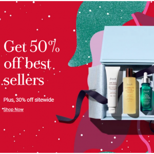 50% Off Bestsellers @ Fresh US