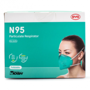 BYD Care N95 防护一次性口罩(20片) 1 盒