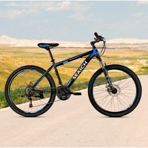 Adult Blue Black Bike SEAICH AMR Mountain Road Bike 26"/27.5" Wheel Options @ Seaich Corporation