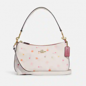 Coach Clara Shoulder Bag With Shooting Star Print @ Coach Outlet