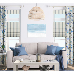 Blindsgalore® Designer Roman Shades: Stripes