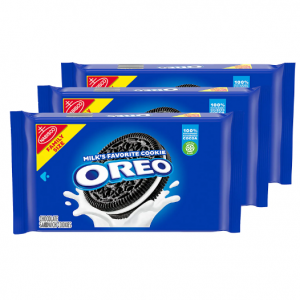 OREO Chocolate Sandwich Cookies, Family Size - 3 Packs @ Amazon