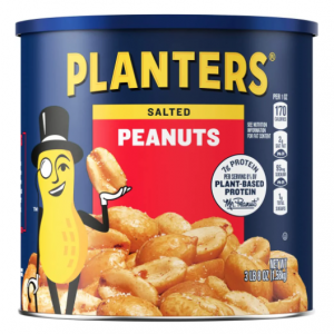 Planters Salted Peanuts (56 oz Canister) @ Amazon