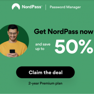 Nordpass Premium Plan - Up to 50% OFF