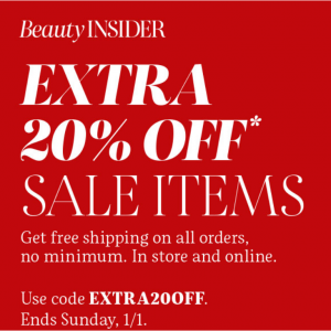 Holiday Sale: Up To 50% Off + Extra 20% Off @ Sephora