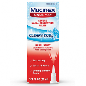 Mucinex  鼻子舒缓喷雾 0.75oz