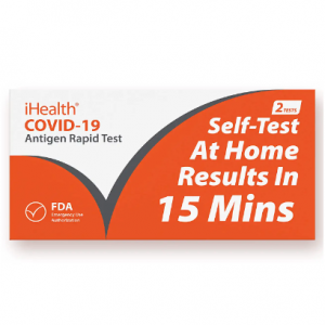 iHealth  COVID-19 家庭新冠鼻拭子自测盒套装 2组