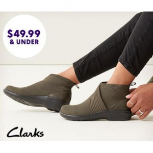 Zulily 精選女士Clarks多款靴子特賣，保暖靴、皮靴等超多全部低於$49.99