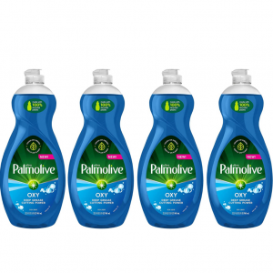 Palmolive Ultra Dishwashing Liquid Dish Soap, Oxy Power Degreaser, 32.5 oz - 4 Pack @ Amazon