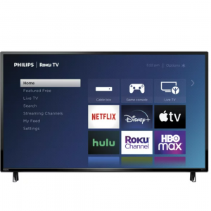 Walmart - Philips 50" 4K HDR10 Roku 智能电视，现价$218