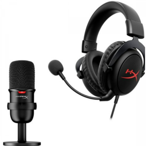 Best Buy - HyperX SoloCast + Cloud Core Wired 7.1 耳機 ，直降$80 