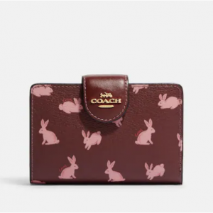 Coach Lunar New Year Medium Corner 钱包