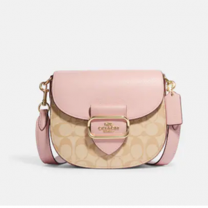 Coach Morgan Saddle Bag In Signature Canvas @ Coach Outlet