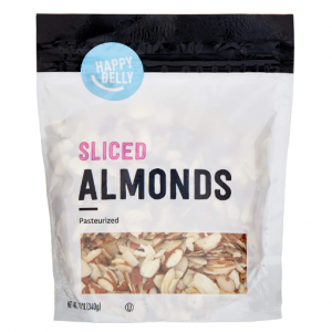 Amazon Brand - Happy Belly Sliced Almonds, 12 Ounce