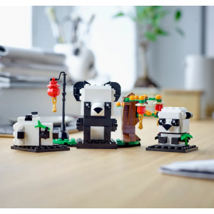 Lego  中国新年熊猫 40466 | 方头仔系列