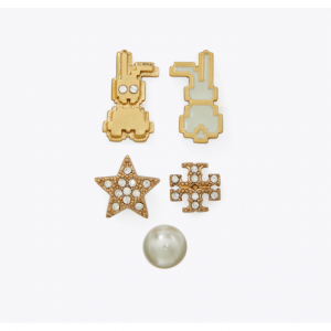 Tory Burch 兔子耳钉套装