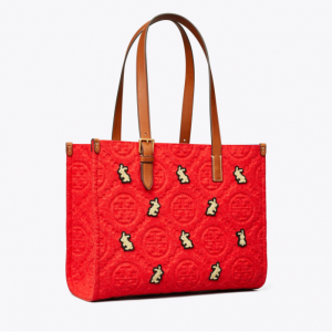Tory Burch  小兔刺绣托特包