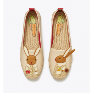 Tory Burch 兔子麻底鞋