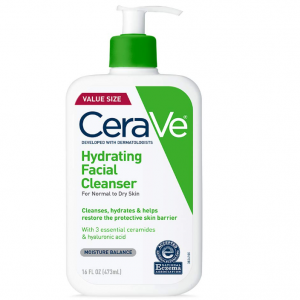 CeraVe Hydrating Facial Cleanser 16oz @ Amazon