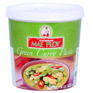 Mae Ploy Green Curry Paste, Authentic Thai Green Curry Paste, (14oz Tub) @ Amazon