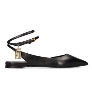 Tom Ford 10mm真皮锁头平底鞋