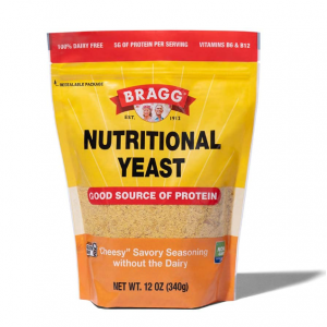 Bragg Premium Nutritional Yeast Seasoning - Cheese Substitute (Original, 12 Ounce Pouch) @ Amazon