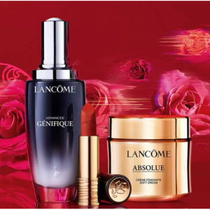 Valentine's Day Sitewide Skincare & Makeup Sale @ Lancome 