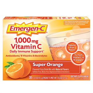 Emergen-C 维生素C冲剂 1000mg 橙子味 30包