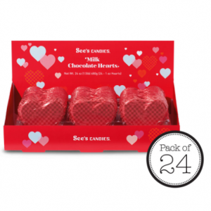 See's Candies 心形牛奶巧克力 24 颗装