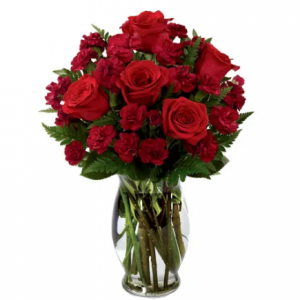 最甜蜜的心形玫瑰花束,Deluxe