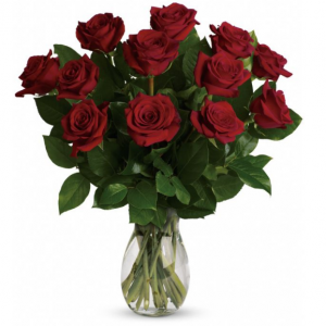 18朵長莖紅玫瑰 - Deluxe