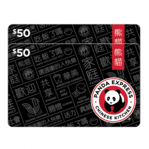 Panda Express $100 E-Gift Card $79.99