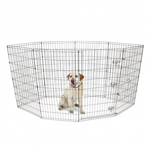 Vibrant Life 8- Panel Wire Pet Exercise Play Pen with Door, 42"H @ Walmart