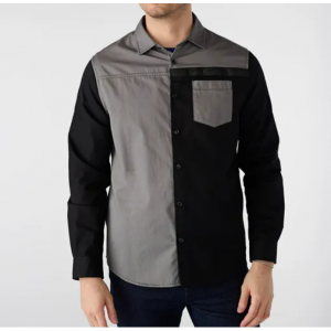 Karl Lagerfeld Paris男士拼色衬衣