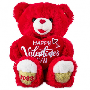 Valentine’s Day 15in Sweetheart Teddy Bear 2023, Red @ Walmart