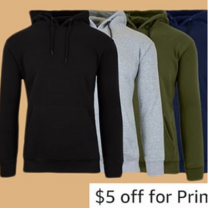 woot! - Amazon Prime會員專享：男士、女士衛衣，3件裝，直降$5