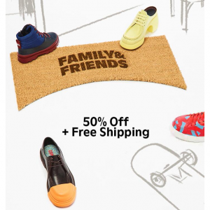 Camper 50% OFF Boots, Sneakers, Flats and More