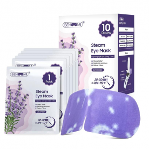 BeHoomi 蒸汽眼罩 10個裝 @ Amazon，緩解眼部疲勞、幹眼症、紅眼病等~