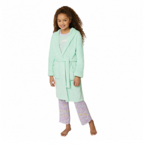 Costco官網 Eddie Bauer 女大童睡衣三件套特惠 淺藍、粉色可選 