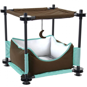 Kitty City Claw Indoor and Outdoor Mega Kit Cat Furniture, Cat Sleeper, Outdoor Kennel @ Amazon