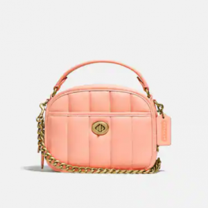 60% Off Coach Lunchbox Top Handle With Quilting @ Coach Outlet