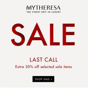 Mytheresa美国站/加拿大站 精选女士时尚服饰鞋包闪购