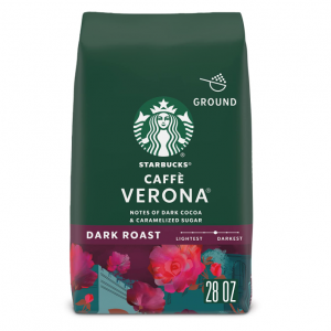 Starbucks Ground Coffee—Dark Roast Coffee—Caffè Verona—100% Arabica—1 bag (28 oz) @ Amazon