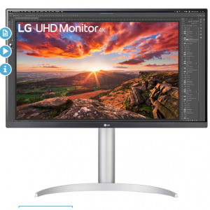 BuyDig - LG 27UP650-W 27” 4K 95%DCI-P3 IPS 顯示器 ，直降$248 